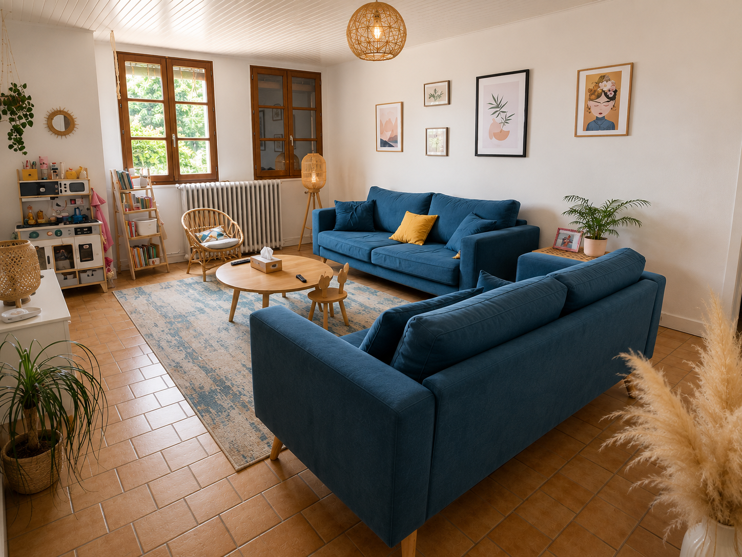 Maison campagne plain pied avec terrain