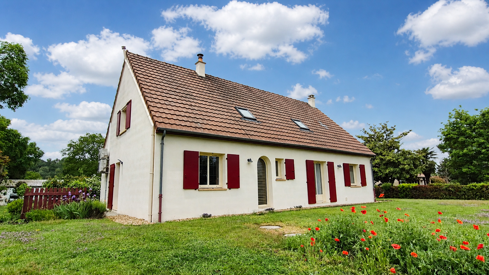 Maison familiale avec dépendances sur plus de 4 000 m2 au ca