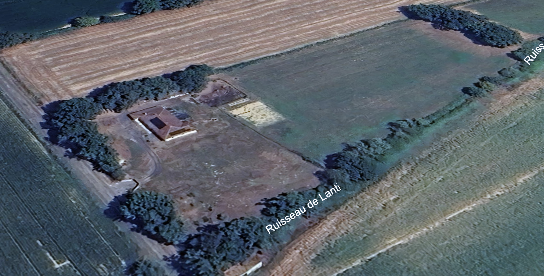 Vue d'ensemble parcelle