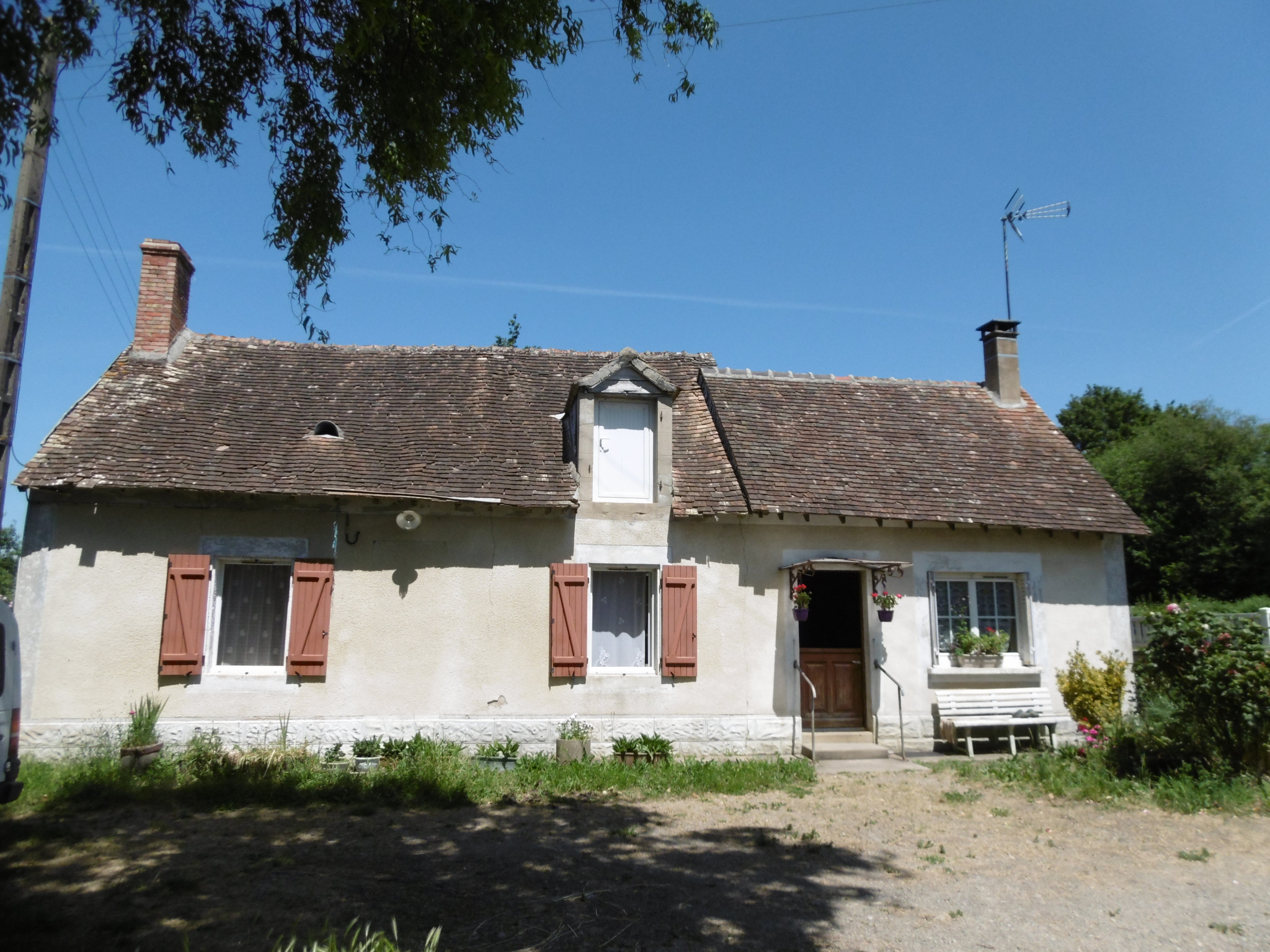 vente Maison campagnarde  de 57 m2  restaurer 8000m2 de 