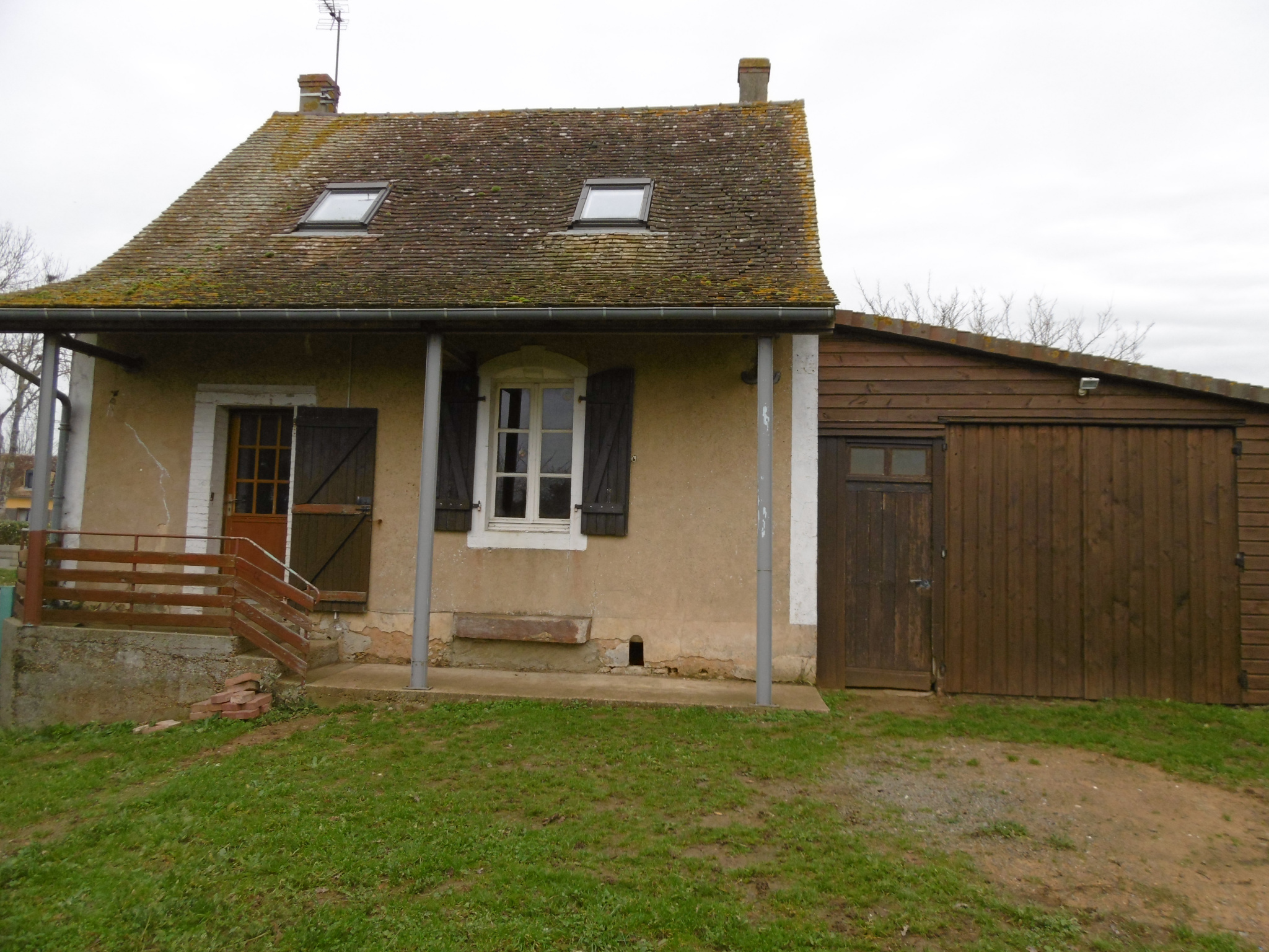 vente Maison campagnarde  id al locatif 2 chambres terrain 